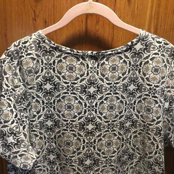 NWOT. Croft & Barrow Women’s Print Tee Size 1X - Picture 7 of 7